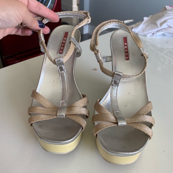 Prada Wedges - Picture 1 of 4